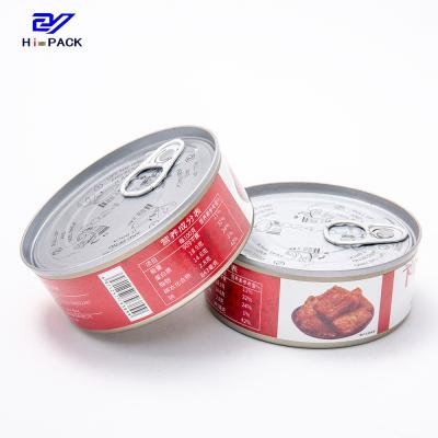 Beef Tin Can With Customizable Size And Volume 150ml-300ml  ISO9001 SGS