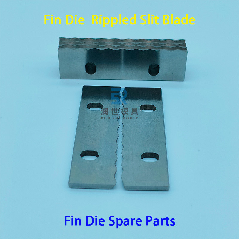 5mm 6.35mm 7mm Fin Upper Rippled Slit Blade For Fin Die Cutting Aluminum Foil