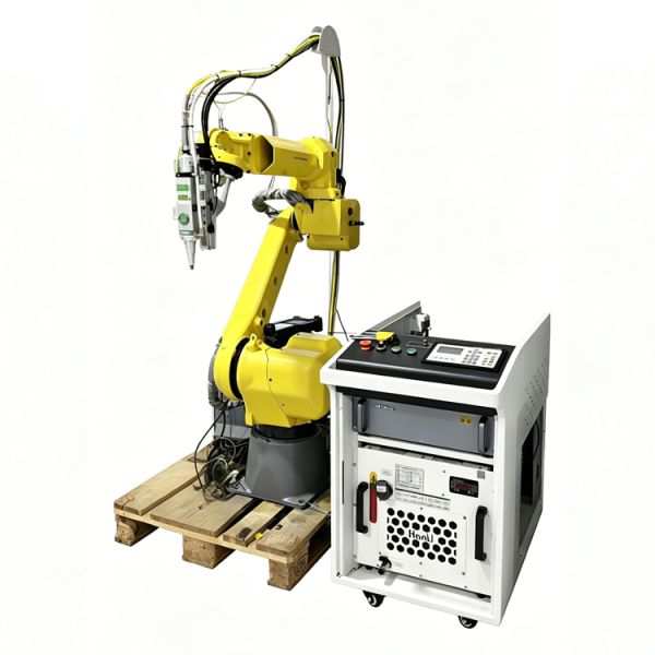 FANUC Robot M-20 6 Axis Robot Automatic 3D Fiber Laser Cutting Machine for Fitness Equipment Furniture Supports Cutting