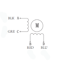 57HN46-004   1.2nm 1,8 мотор Nema 23 вращающего момента длины степени высоких микро- Stepper