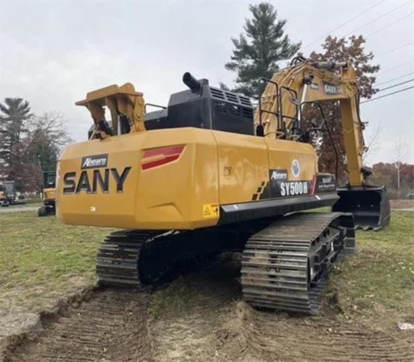 2021Ano 52500KG Excavador de segunda mão Capacidade de balde 2.38m3 Excavador usado SANY SY500H