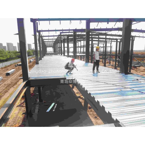 Open Steel Truss Floor Deck Prefabricated Houses Cold Rolled Galvanized Steel