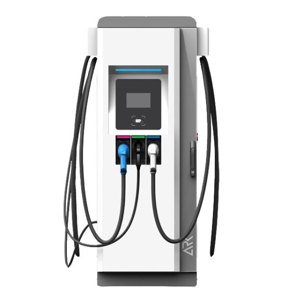 Масштабируемый заряжатель 60KW 150kw DC быстрый с DC AC Chademo CCS EV интегрированным заряжателем