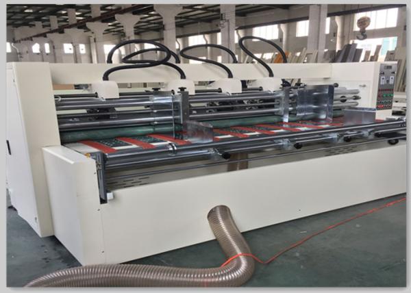 Automatic Feeder Thin Blade Slitter Scorer Machine For Corrugated Box Making