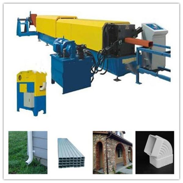 380V 50Hz 3 Phase Square Channel Pipe Roll Forming Machine With Cutting Automatically