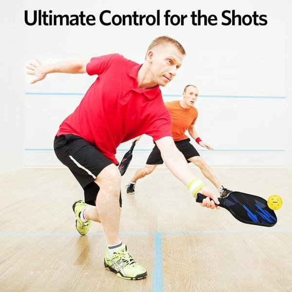 Lightweight Pickleball Practice Paddle 16mm Personalized Pickleball Racquet Set