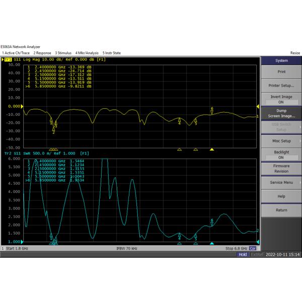 5ghz external antenna WIFI Dual Band Antenna 2.4G/5.8G 5dBi 13x162