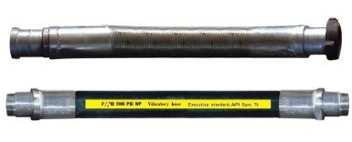 API 7K Rotary Drilling Rubber Vibratory Hose High Strength