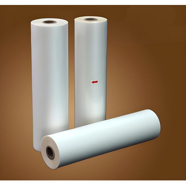 Glossy Or Matte BOPP Thermal Lamination Film Laminating With Paper Gloss Film Surface Finish Glossy