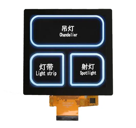 Square 4 Inch 480x480 Industrial TFT Display 40 Pins With PCAP Touch