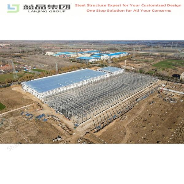 Prefab Steel Structure Workshop Warehouse Light Steel AISI ASTM DIN JIS BS GB