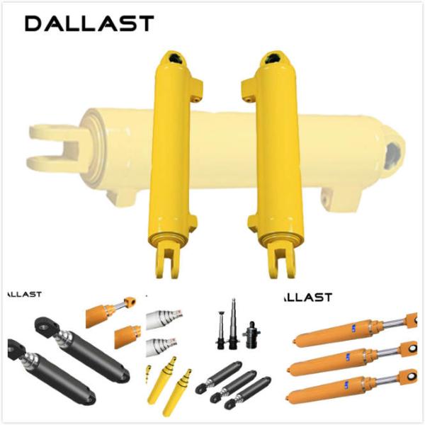 Sola acción que croma el cilindro hidráulico de la etapa multi, cilindro del aceite hidráulico de la manga
