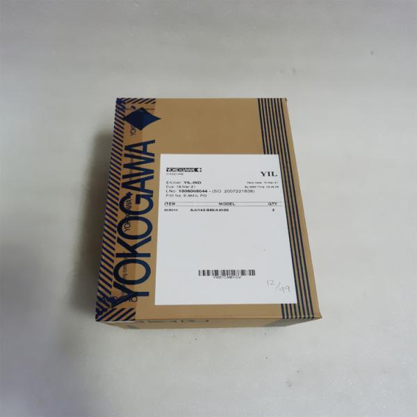 YOKOGAWA AAI543-H50/K4A00 PLC Connect Input And Output Modules On Site