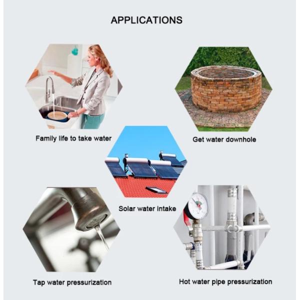 Расквартируйте вал стали углерода минуты 50м водяной помпы Кб-70 электрического двигателя 45л/надутый Хмакс