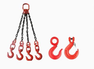 Optimized Description for Multi-Leg Chain Slings with Hooks