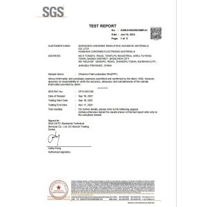 Guangzhou Goodcarway Window Film Co., Ltd. Certifications