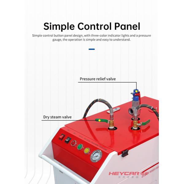No Battery Capacity Steam Car Washer Machine for Car Washing Shop Industrial Steam Cleaning Car Wash Machine