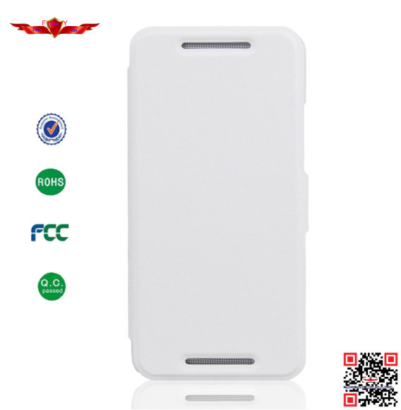 New 100% Qualify PU Wallet Leather Cover Cases For HTC ONE Mini M4 High Quality Colorful