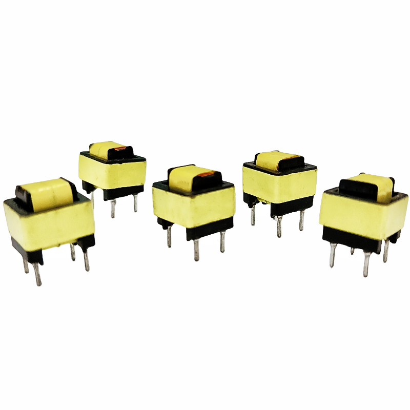 EE8.3 Common Mode Filter Inductor Horizontal Coated With Customized Coil Feature