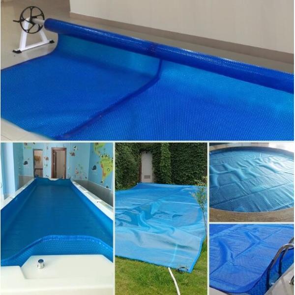Плавательный бассейн солнечный пузырь и одеяло пузырь пленка оберток PE пластмассовый бассейн оберток катушка