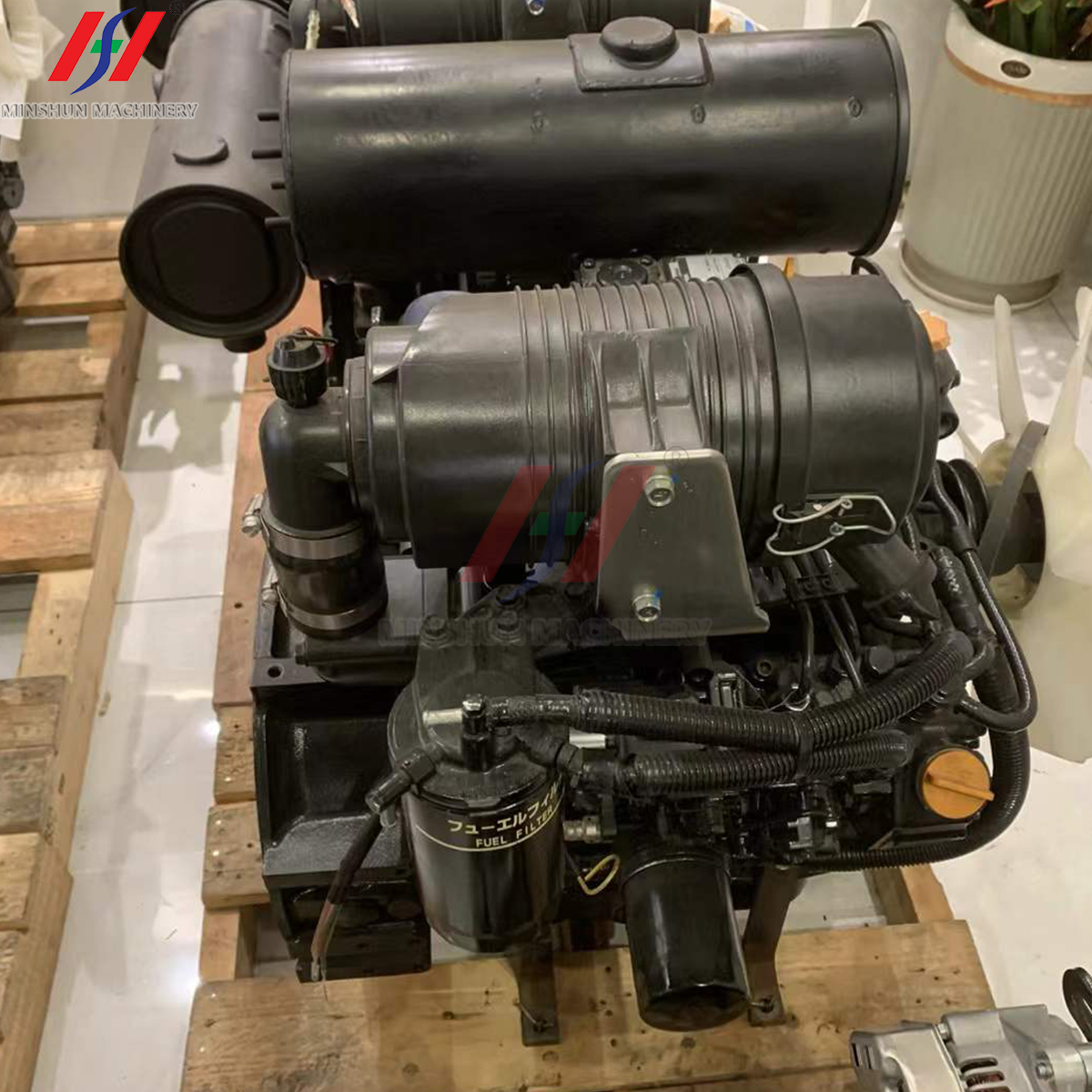 For Yanmar 3TNV88-BDSD 3-cylinder Diesel Engine 3000 Rpm 26.9 KW Excavator Spare