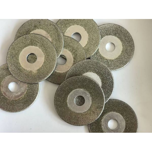 Electroplated Diamond  Grinding Wheel , Diameter 40mm, Grit Number 100/120