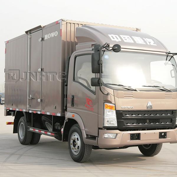 SINOTRUK HOWO Delivery Van Cargo Box Truck Light Duty 4x2