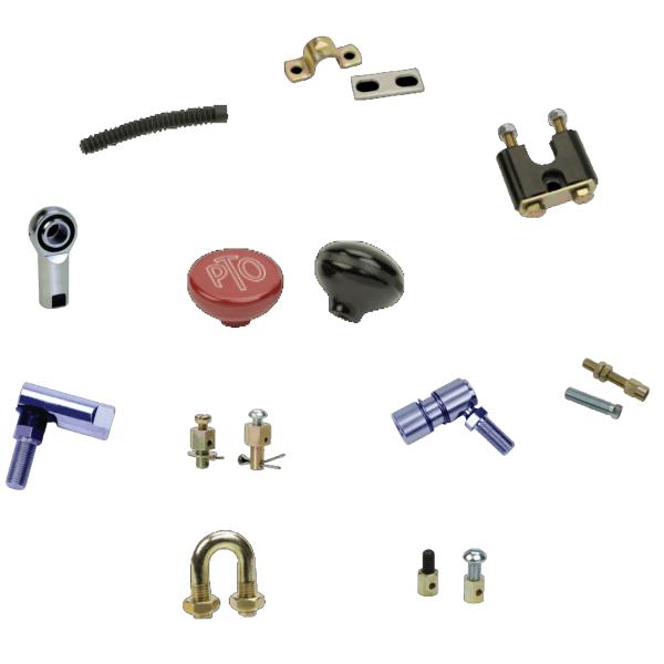 Твердые фитинги конца кабеля Мотоциклы IATF16949 Части кабеля управления