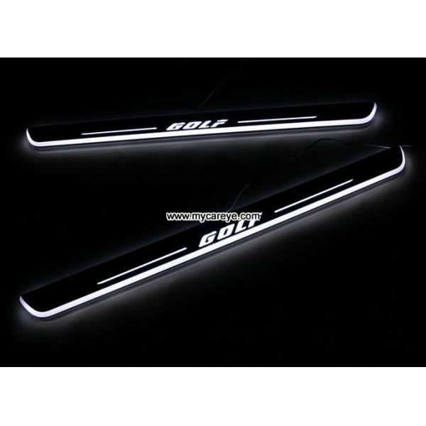 Volkswagen VW Golf Water proof Welcome pedal auto light sill door pedal