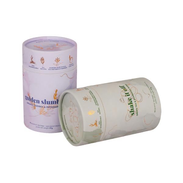 Customized 2mm Cardboard Paper Tube Circular Shape 10x15cm Size