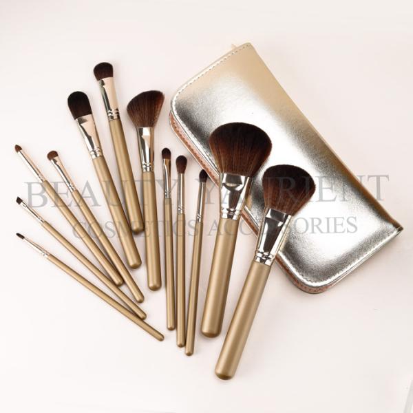 12piece Synthetic Makeup Brush Set Beginner Makeup Brush Kit Skin Friendly