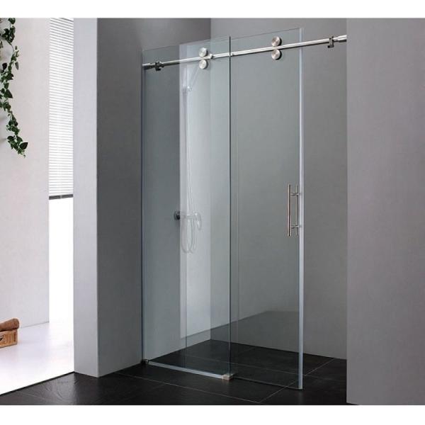 Customization Bathroom Waterproof Shower Partition 6mm Glass Shower Screen Safety Glass