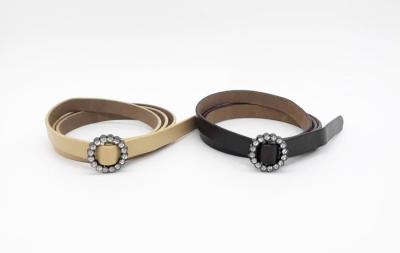 Correia genuína personalizada da correia de couro do estilo moderno com a curvatura da liga para crianças/meninas