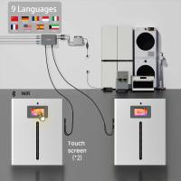 Meilleures batteries pour le stockage de l'énergie solaire Systèmes de batterie 5kwh 10kwh 15kwh 20kwh Ion de lithium Avec stockage de batterie d'électricité