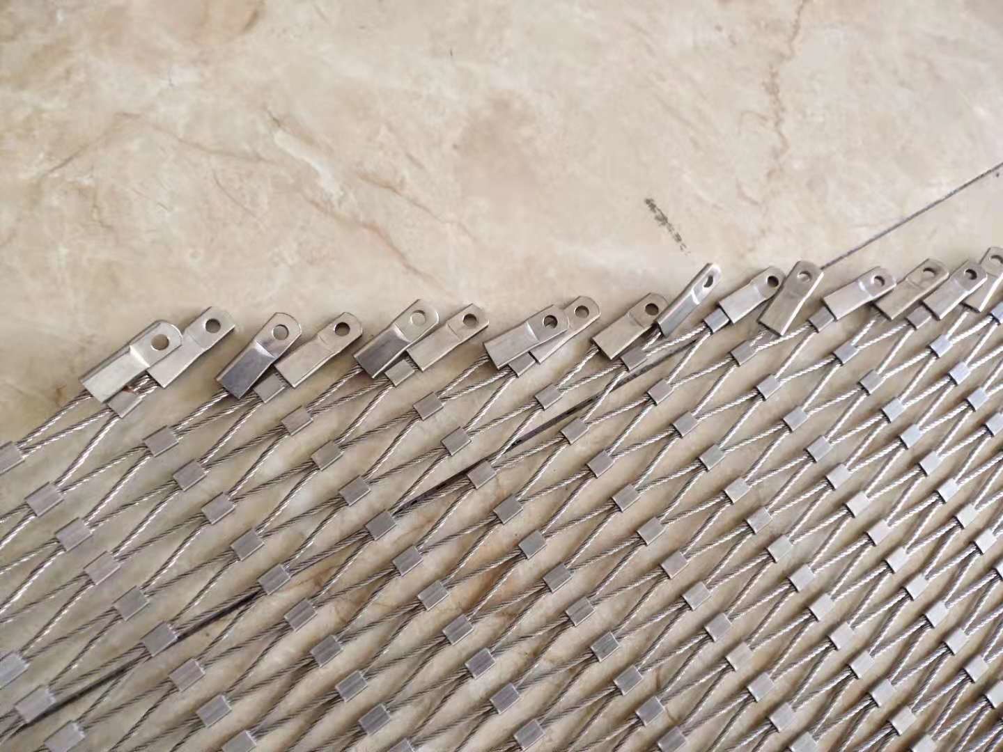 × 7 Xtend 7 7 тип 304l Ferrule сетки веревочки провода нержавеющей стали × 19
