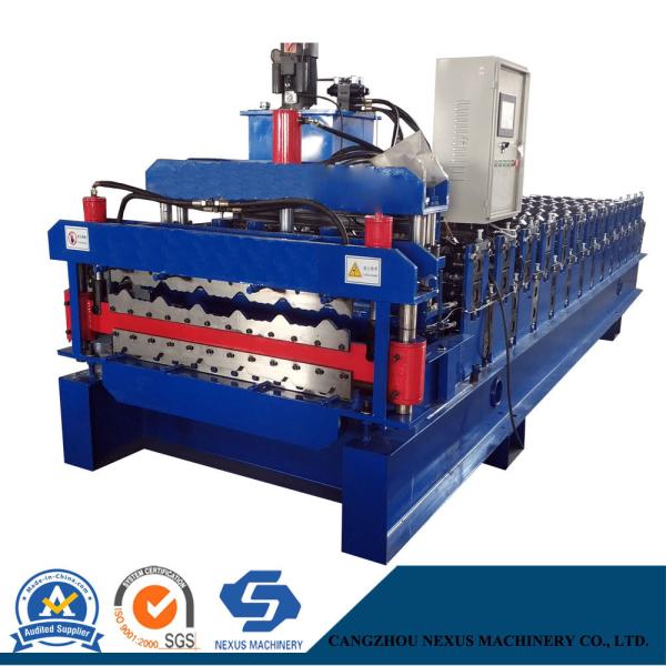 Double Deck Roofing Roll Forming Machine with Automatic Stacker/Metal Profile