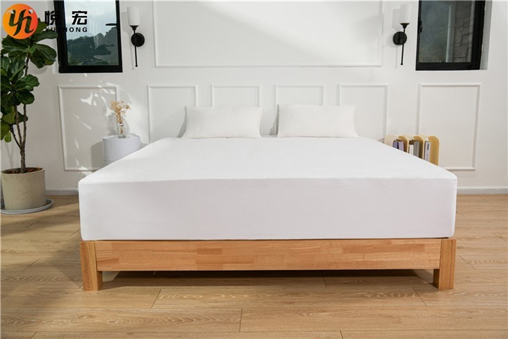 80inch Bamboo Waterproof Mattress Protector 65 To 95gsm Organic Waterproof Mattress Pad
