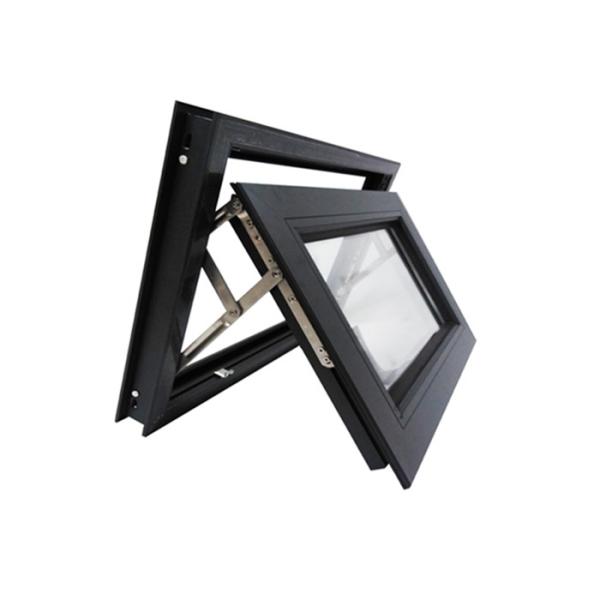 Outdoor Vertical Awning Hurricane Aluminium Window with Heat Insulation Technology