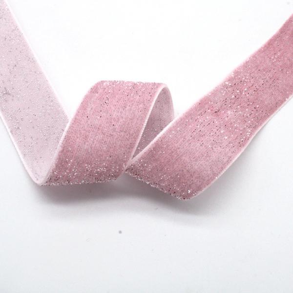 Shinny Glitter Silver Gold Velvet Ribbon 10mm-38mm Luxo Velvet Ribbon