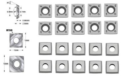 Standard woodworking  with 100% Tungsten Carbide Blades