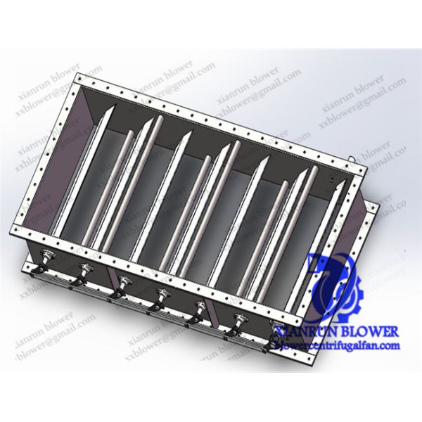 Air Volume Centrifugal Fan Accessories Guide Vane Adjust Door