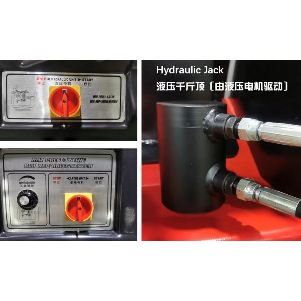 1500mm Wheel Rim Repair Machine Wheel Straightening Aluminum Rim Polishing Machine