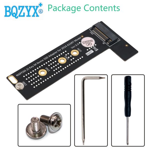 M.2 NGFF Adapter NVME SSD Converter Card with PCB Material 6 Months Warranty and 15g Weight for MacBook Mini A1347