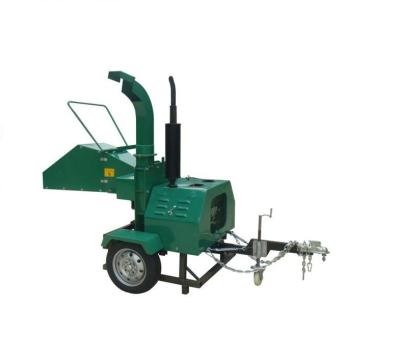 High Output Mobile Wood Chips Making Machine For Soil Protecting / New Energy Making