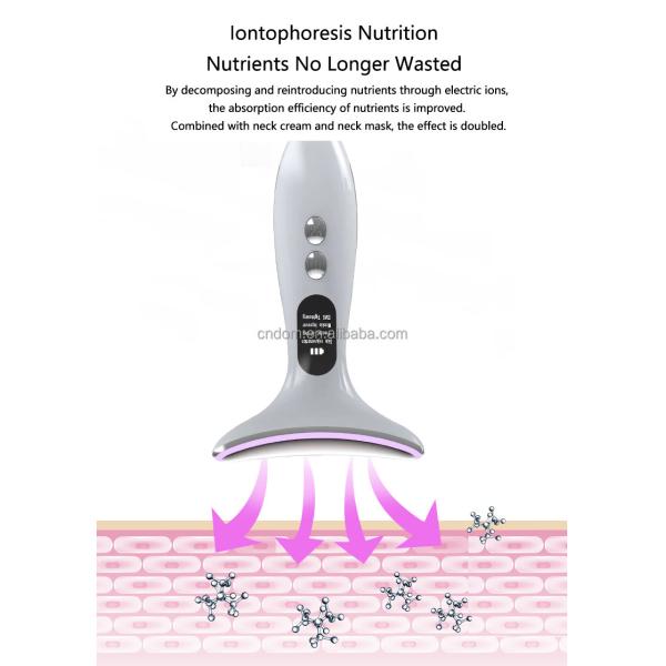 ABS Stainless Steel Neck Beauty Device for Neck Anti-Aging and Wrinkle Reduction