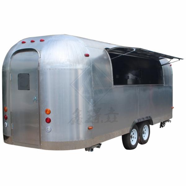 Fast Outdoor Enclosed Concession BBQ Food Trailer with Customised Design and Materials