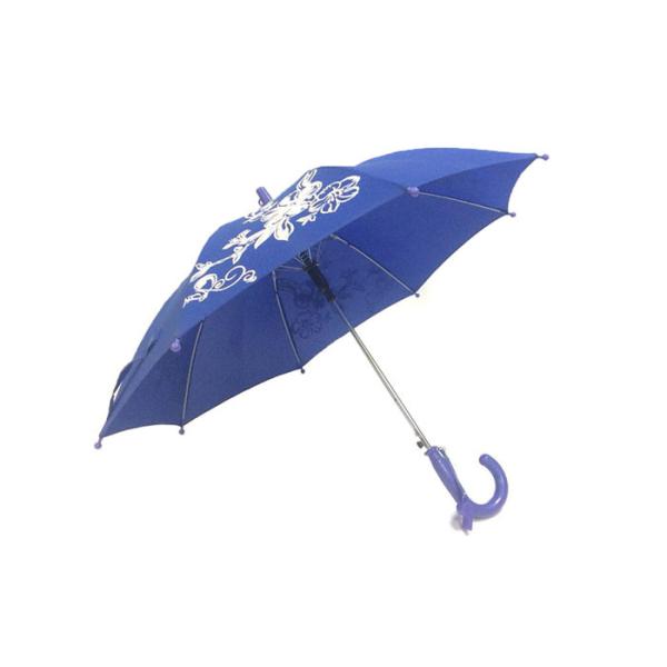 Windproof Kids Compact Umbrella , Mini Umbrella For Kids Color Change Printing