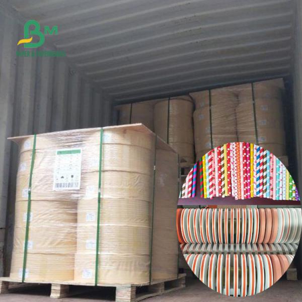 13.5 mm 14 mm Width White Kraft Paper Making Straws FDA Approved