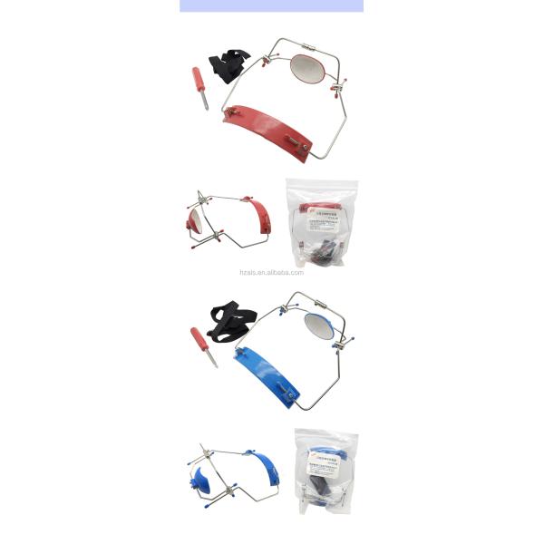 GB15979-2002 Clase II Colorido Ajustable Ortodoncia Dental Capa de cabeza delantera Universal Capa de cabeza de tira inversa Máscara facial