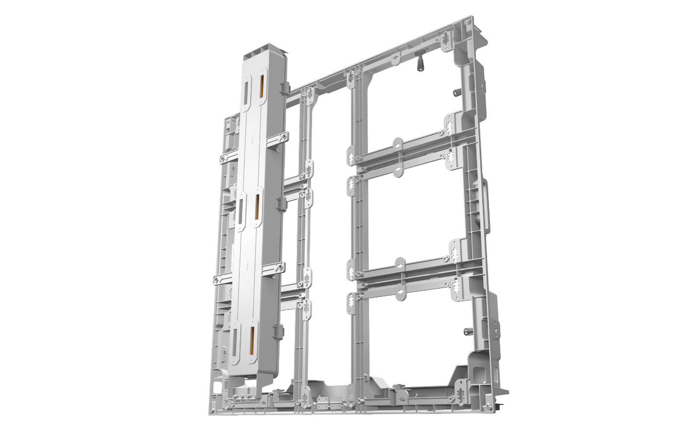 Magnesium Alloy Die Cast LED Cabinet Display 960x960mm Ultra Thin LED Display